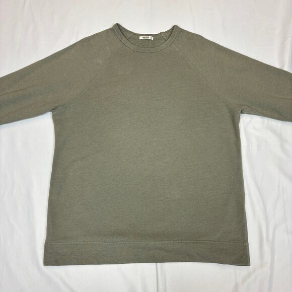 Buck Mason French Terry Raglan Sweatshirt Pullover Men's XL Quiet Luxury - Picture 2 of 8